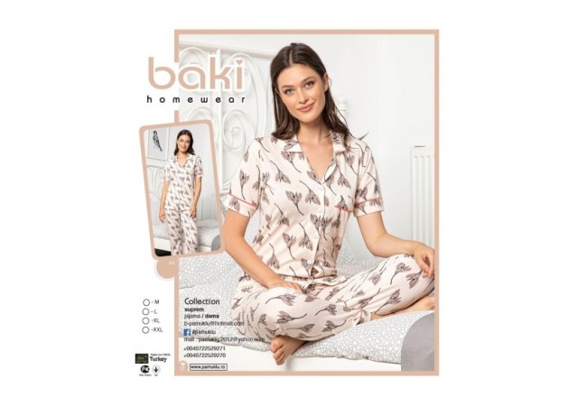 Pijama Dama Lux Baki 116